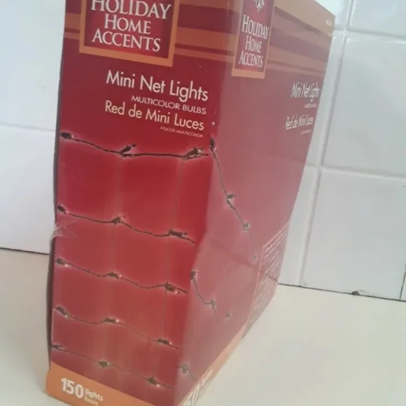 Mini net lights Christmas decor party. - Picture 5 of 5